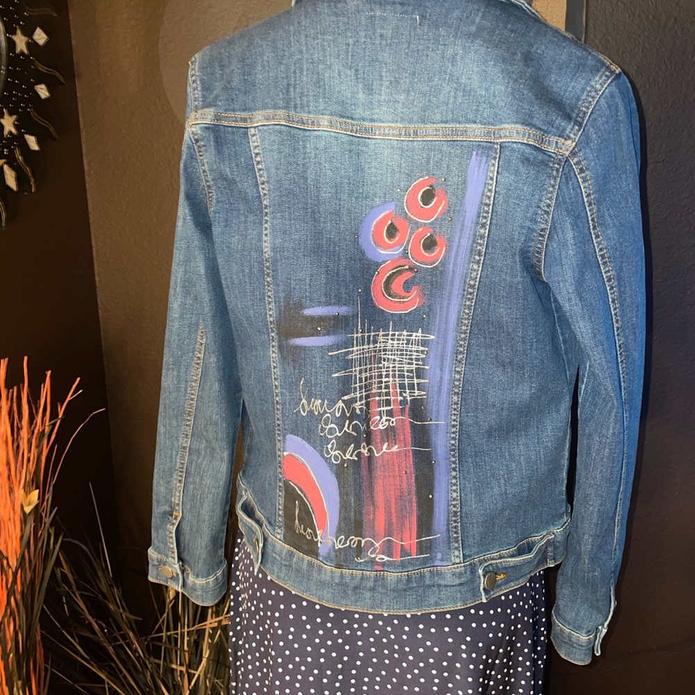 💙NWOT S Dolcezza Jeans Jacket